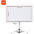 Tripod stand projection screen mobile portable outdoor
